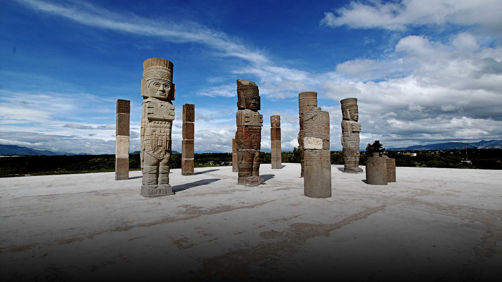 Zona arqueológica de Tula (Fuente de imagen:Google)